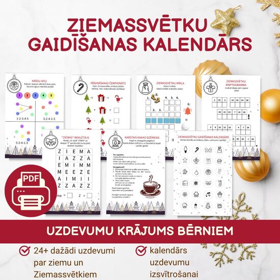 ZIEMASSVĒTKU GAIDĪŠANAS KALENDĀRS